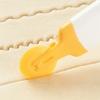Plastic Dumpling Biscuit Roller Cutter Fancy Pie Cutting Artifact  Household Baking Tool
