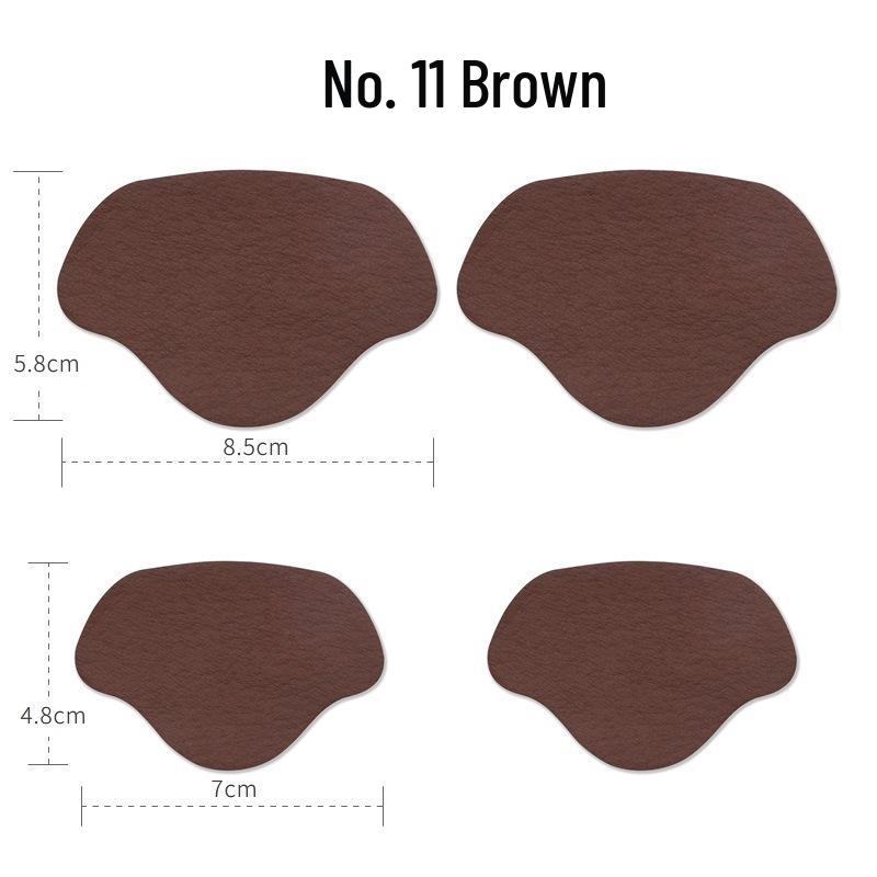 Samolepicí mikroflísové záplaty na opravu podšívky bot pro paty a tenisky