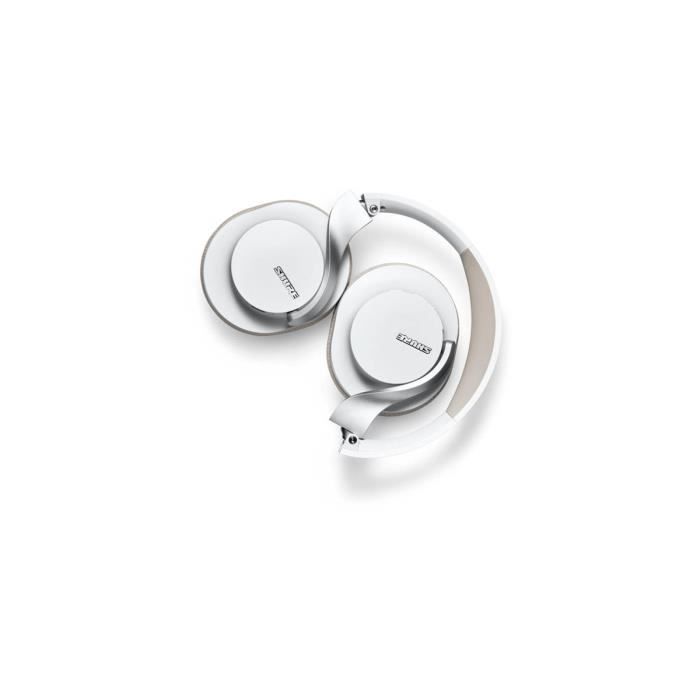 Casque Bluetooth - Shure - Aonic 40 - Blanc - Anti-bruit Actif - Sur-oreille