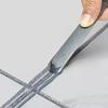 12Pcs Grout Scraper Tool Set Multipurpose Plastic Scrapers Caulking Tool For Tile Glass Surface Cleaning