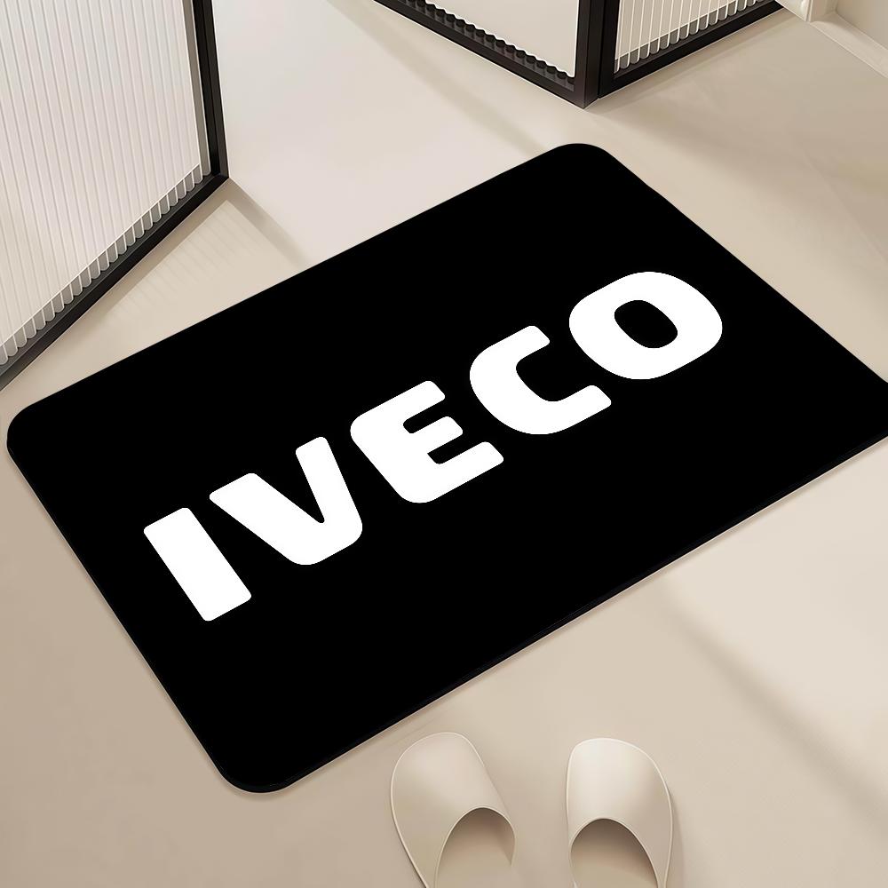 Door Mat Bedside Logo Entrance Bath Floor Decoration Corridor Door Car Mat Carpet Living Room I-Iveco Balcony
