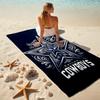 1 Stück Dallas Cowboys Strandtuch, Bequem und Dick, und Schwimm-/Bade-/Picknick-/Campingtuch, Geeignet für Strand am Meer