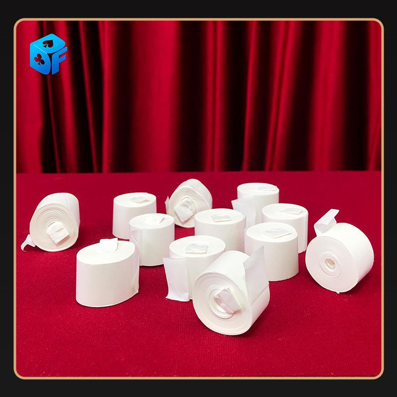 Mundspulen-Zaubertricks - Interaktiv & Lustig 18-19m Weißes Papier