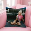 Singer MMon Laferte Music  Cushion Cover Car Throw Pillow Case For Sofa Car Christmas Gift 40x40cm 45x45cm