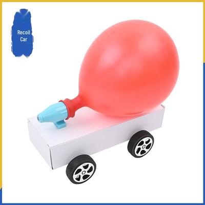 Balloon-Powered Cardboard Car: Science Experiment Kit for Elementary Students