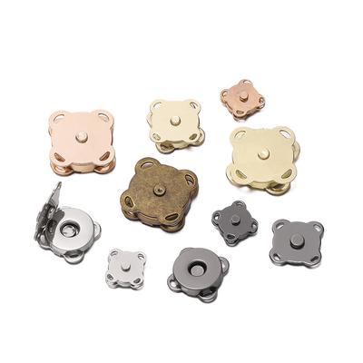 5pcs/lot Metal Magnet Buckle Snap Sew-on Fasteners Buttons Kits DIY Sewing Garment Accessories Materials Buckle