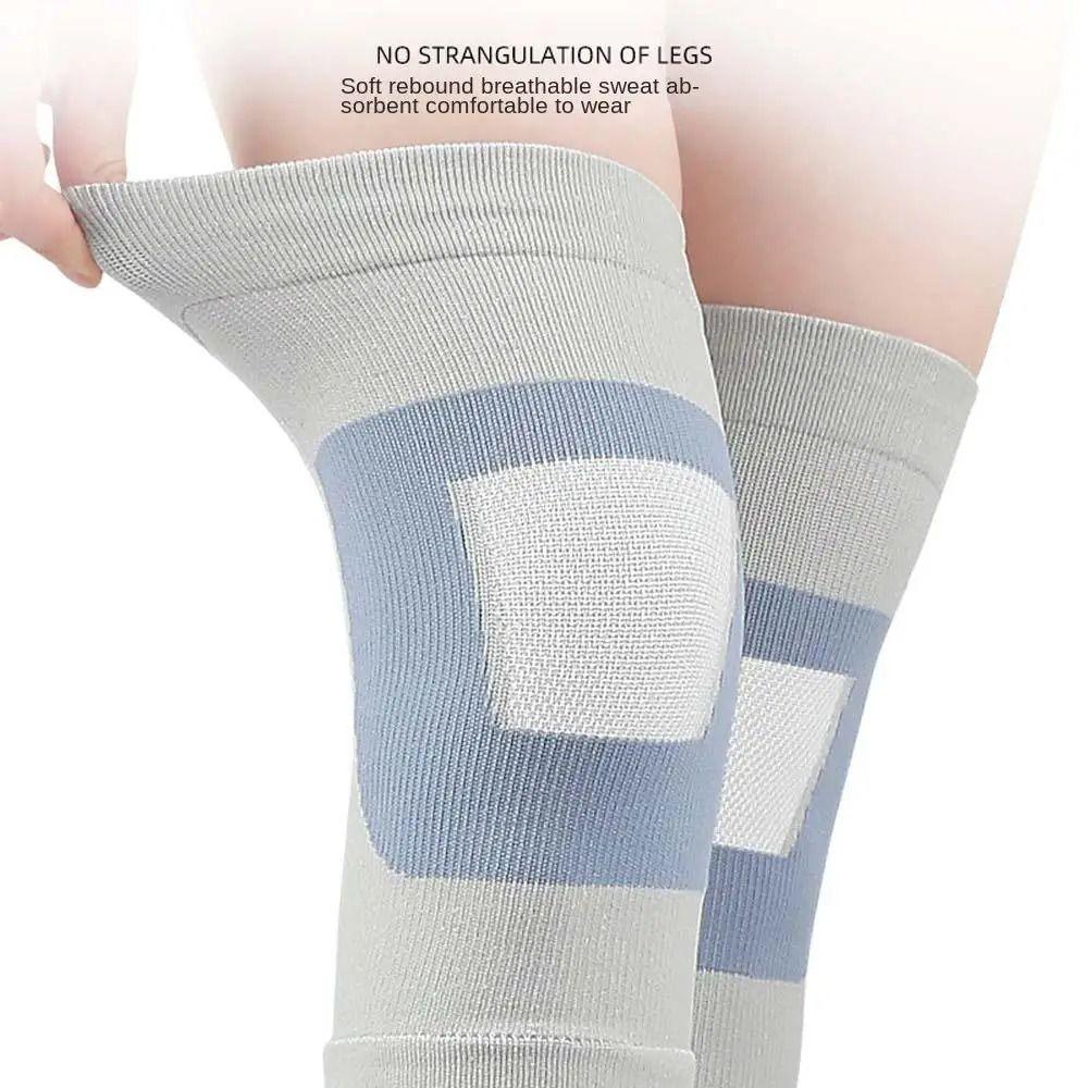 1 Pair High Elastic Compression Knee Pad Nylon Breathable Knee Sleeves  Fitness/Running/Cycling