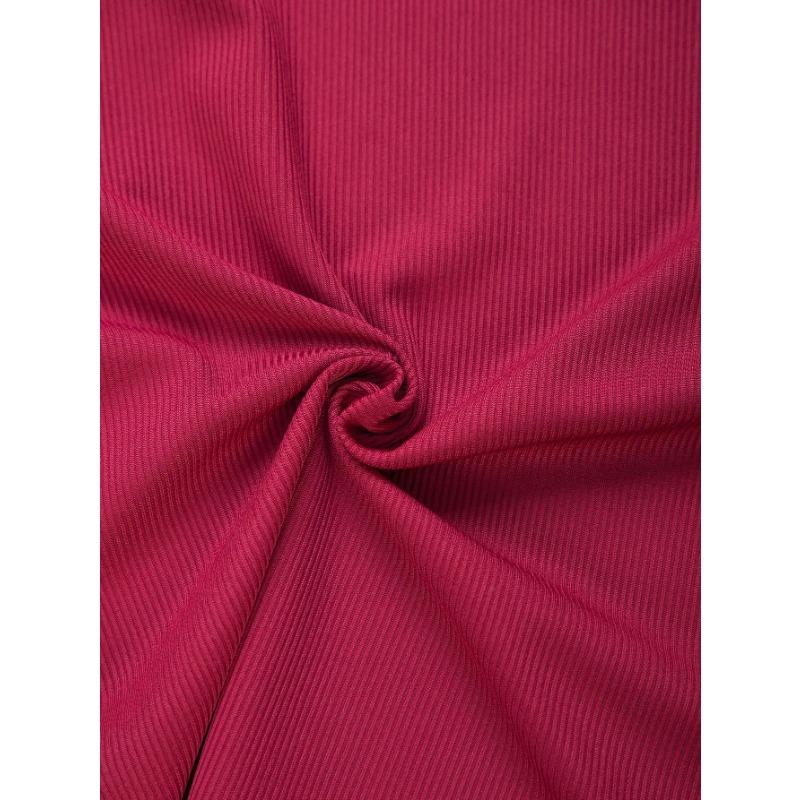 Women's Bow Decorated Pit Strip Round Neck Short-sleeved T-shirt