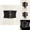 Fashionable Rivet And Strap Design Elastic Waistband For Womens Dress Accessories