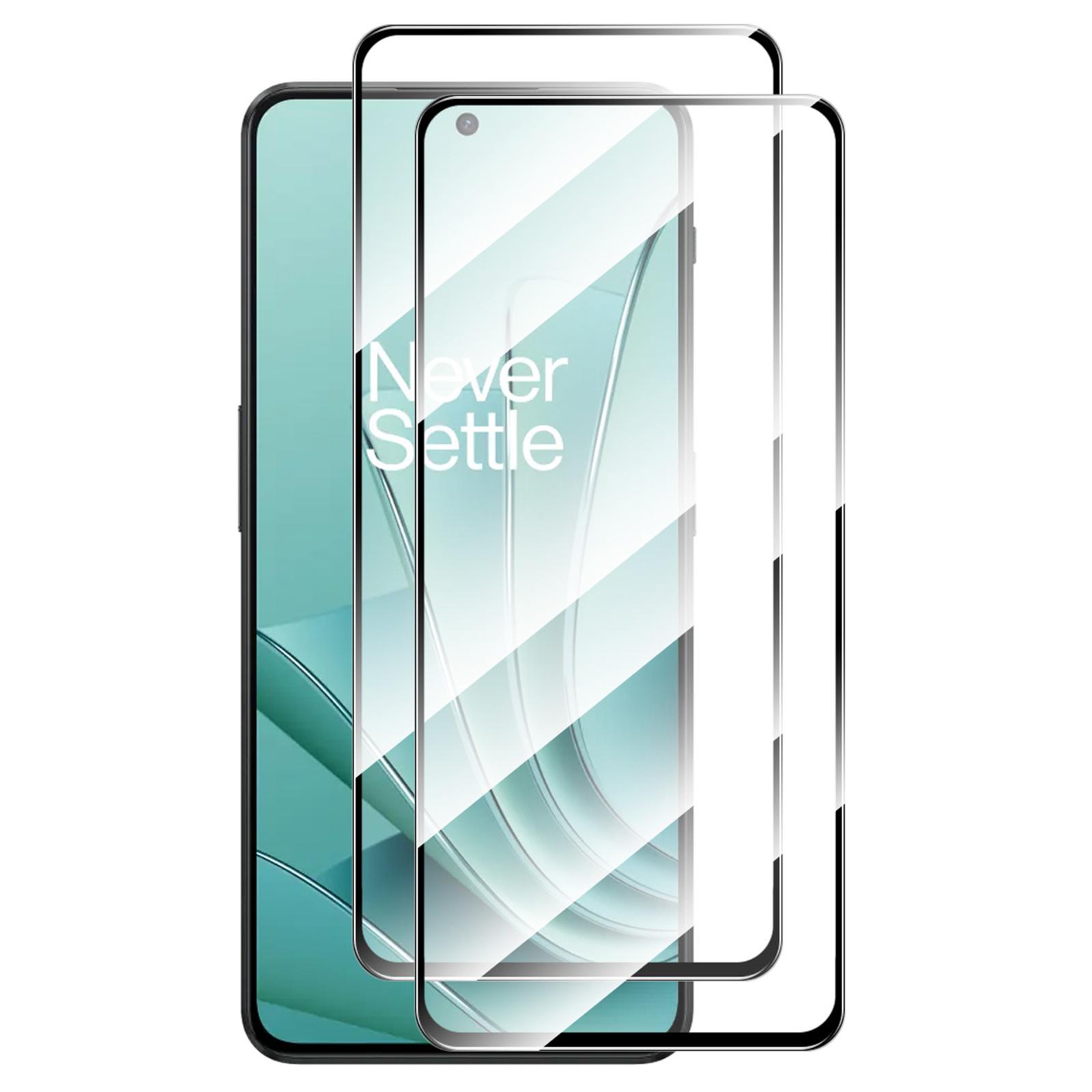 

ENKAY HAT PRINCE 2 шт. Захисне скло на весь екран для OnePlus Nord 3 5G/Ace 2V Високоалюмосилікатне скло 0,26 мм 9H 2.5D Повний клей Плівка з шовкодруком Type A
