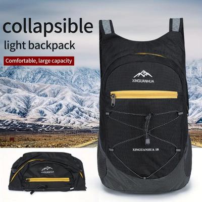 Compact Foldable Backpack for Travel, Hiking & Everyday Use – Lightweight & Easy To Carry