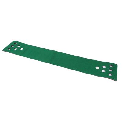Golf-Putting-Matte, Golf-Putting-Green-Matte mit 12 Putting Green, 2 Bällen, 1 Putter für das Golf-Putting-Spiel