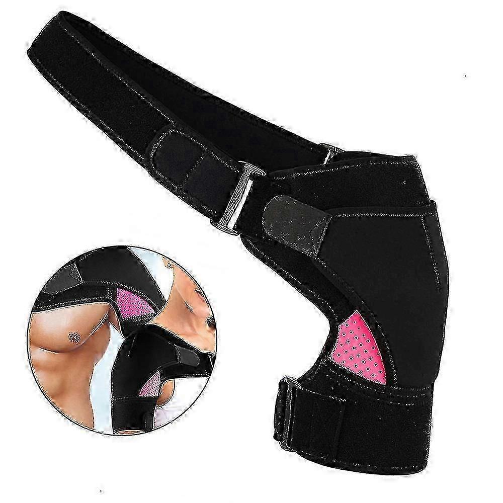 Adjustable Orthopedic Shoulder Brace for Dislocation & Rotator Cuff Support,Pain Relief & Injury Recovery Sleeve