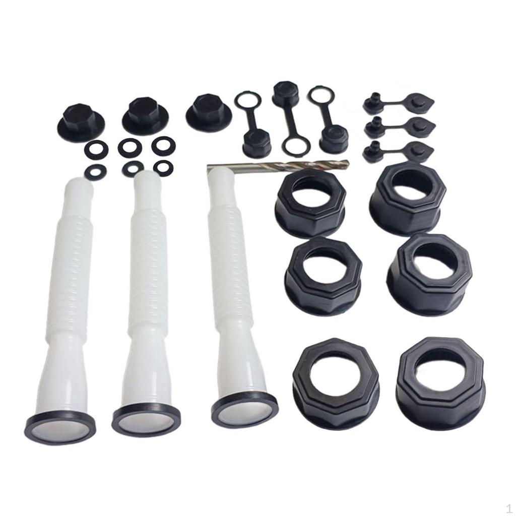 Sada pro výměnu hrdla kanystru na benzín