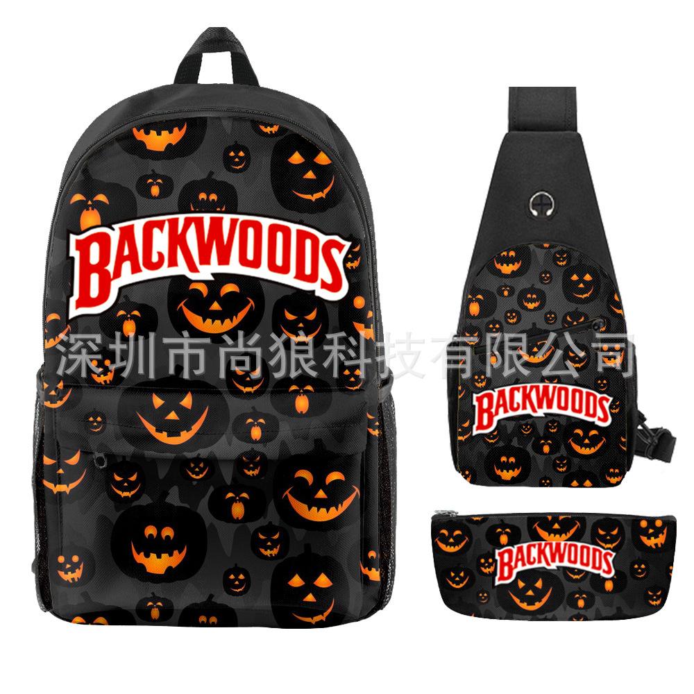 Student School Bag Backwoods Backpack Shoulder Bag School Bag Large Capacity Water-Proof Backpack