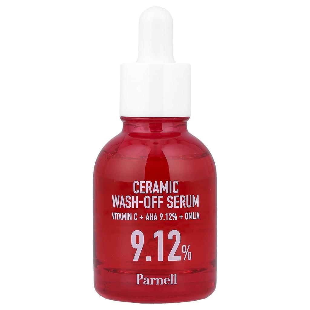 Parnell, AHA 9.12 Omija Ceramic Wash-Off Serum, 30ml (1.01fl oz)