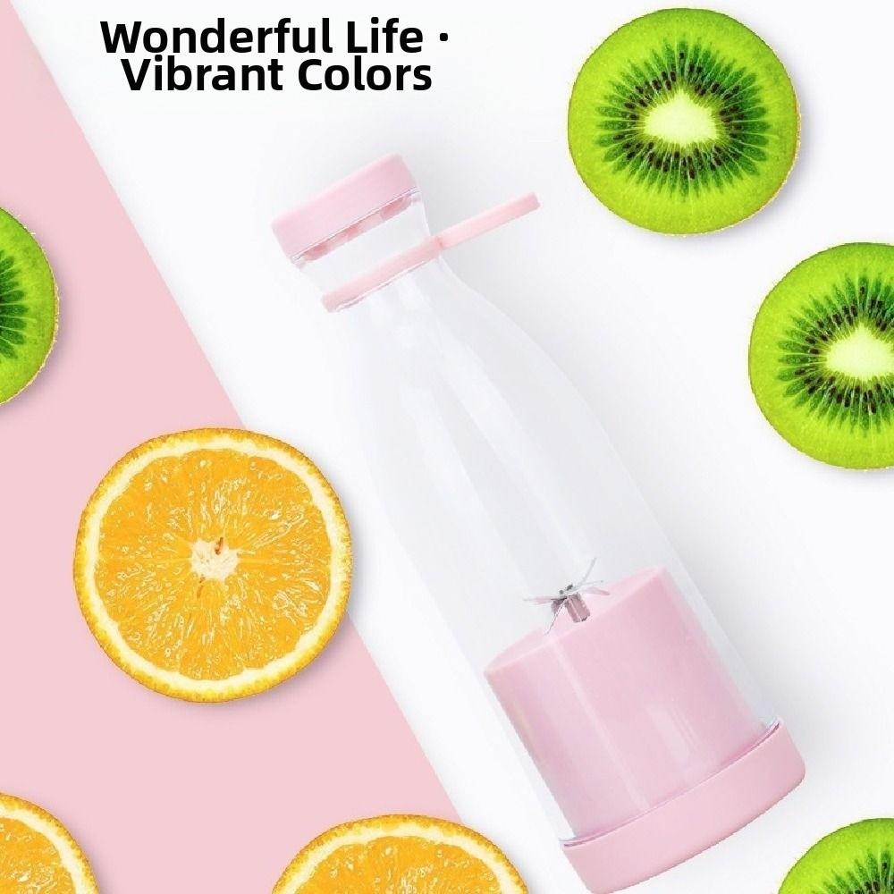 Rechargeable Electric Juicer 420ML Smoothie Maker Practical Electric Fruit Blender  Milkshake