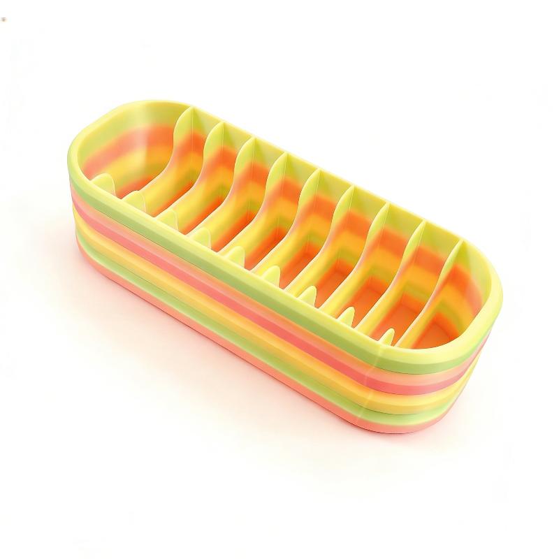 10-Compartment Bead Storage Box With Color-Coded Organizer Durable Craft Container Suitable For Diy Hobbyists Craft Lovers