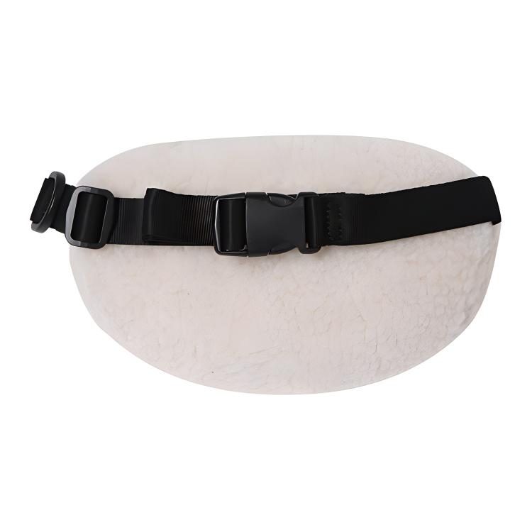 New FILA Sherpa With Polyester Fanny Pack Regular Unisex White FS3BCC6384X-CRM