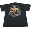 Vintage West Coast Choppers Herren Schwarz Biker Motor Y2K Jesse XL T-Shirt NACHDRUCK