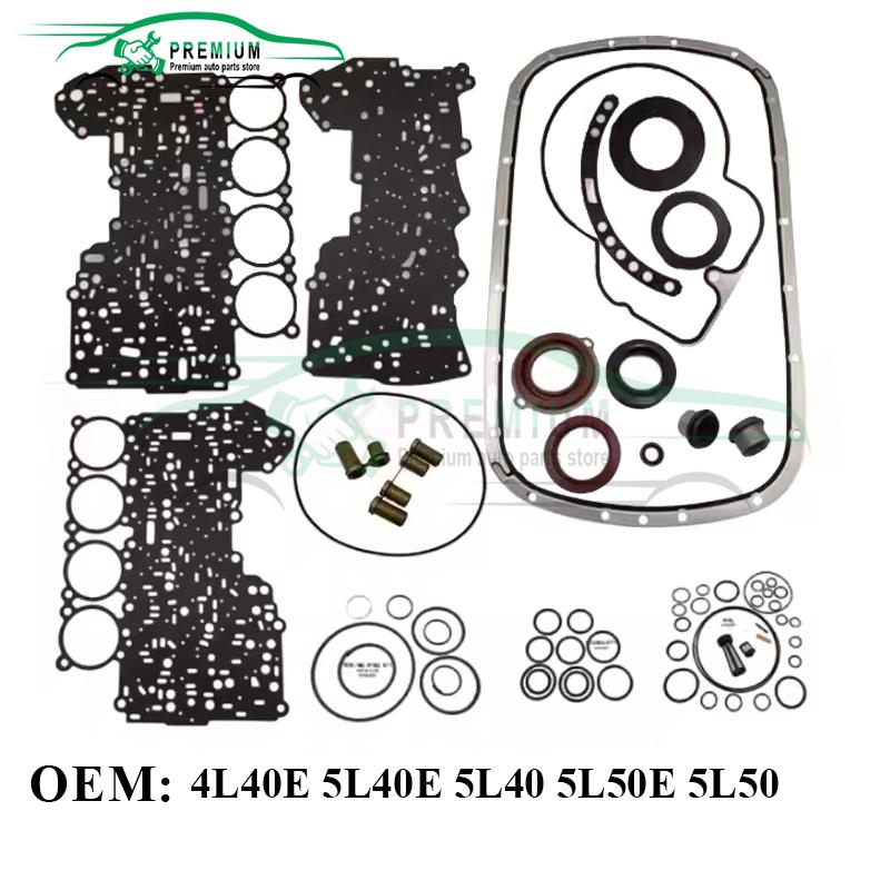 4L40E 5L40E Nuovo 5L40 5L50E 5L50 Kit Revisione Guarnizioni Paraolio per Trasmissione per BMW X5 2/4WD Land Rover GM Accessori Auto