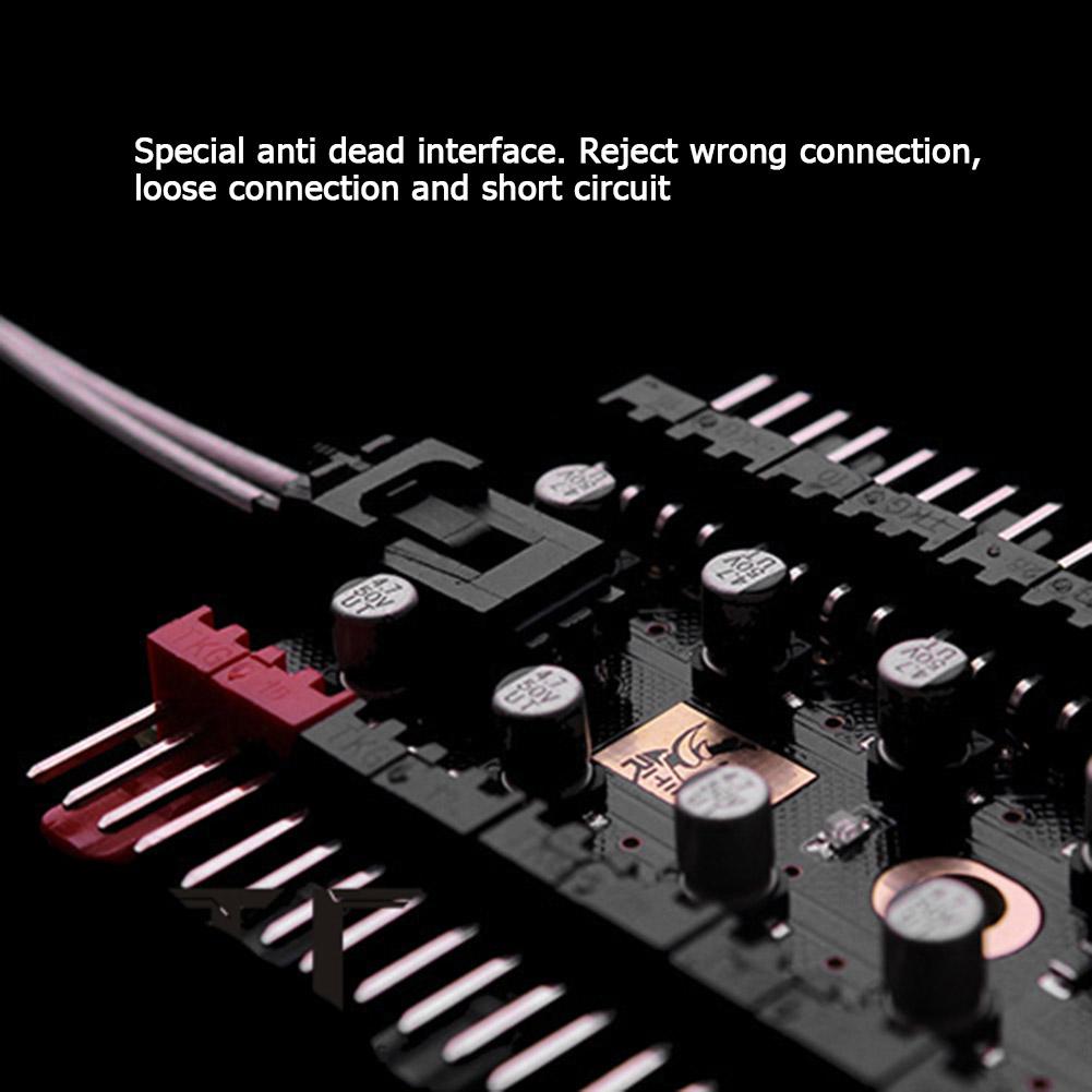 Motherboard 1 To 10 4 Pin PWM Cooler Fan HUB Splitter Extension 12V SATA Power /Large 4D Port Supply PC Speed Controller Adapter