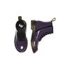 Dr. Martens 1460 Patent Leather Zipper 8 Eyelet Low Ankle Boots Kids Boots Purple 27217628