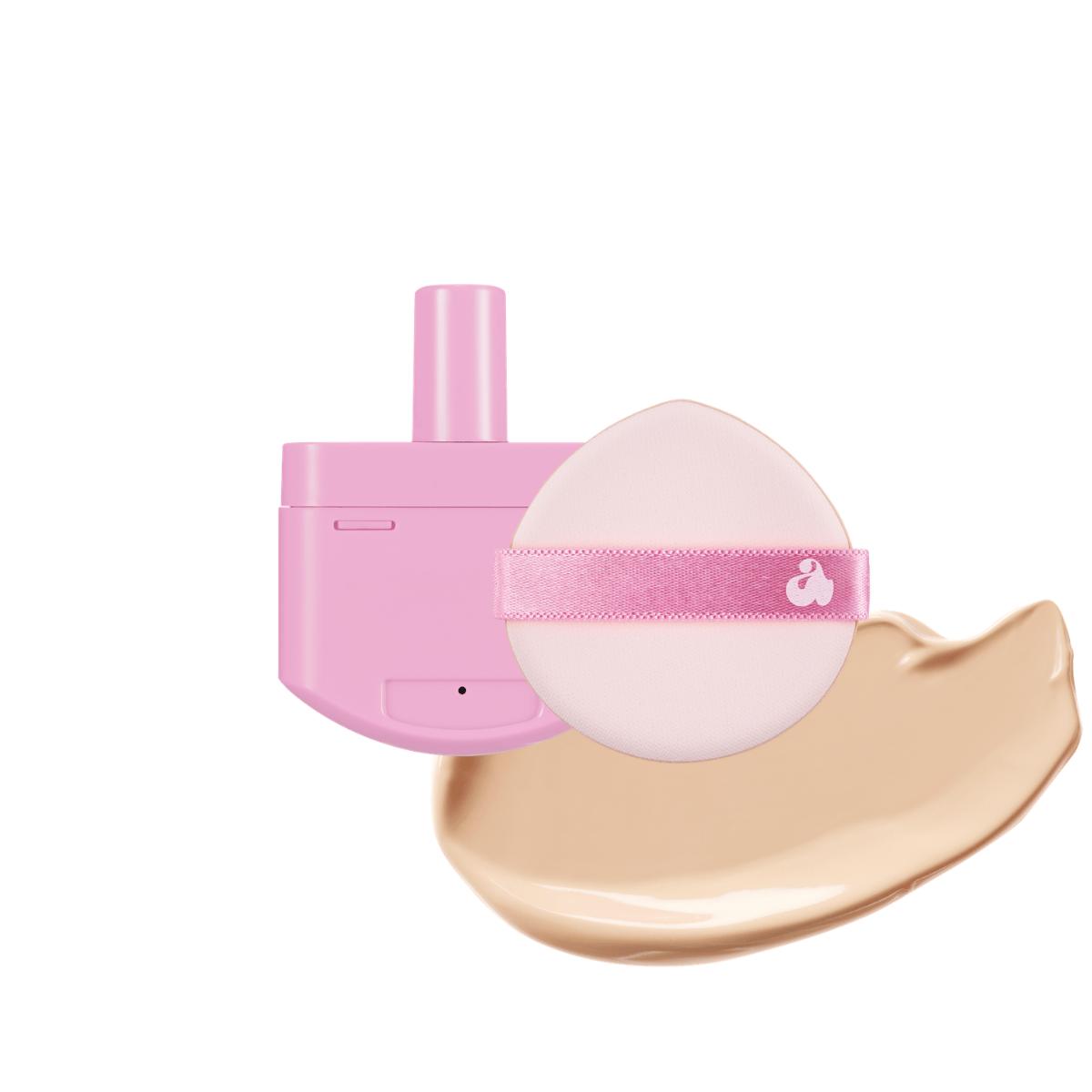 

UNLEASHIA - Don t Touch Glass Рожевий кушон Re-Feel 19N Prism SPF 50+ PA+++, 15 г - Запасний блок для тонального засобу у форматі кушона