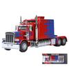 Camioane Scara 1/24 Tractor Peterbilt 389 Camioane din Aliaj Model Diecast Jucărie cu Sunet și Lumină Decor Interior Casă Cadou pentru Băiat