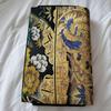 Used Nagoya Obi Phoenix Peony Shochiku Plum Chrysanthemum Arabesque Gold Thread Antique Vintage