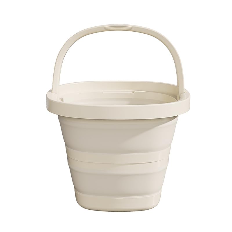 

Foldable Water Bucket, 5L10L Capacity, Thick, Multi-functional, Convenient, Footbath, Stylish Square Design, Ideal for Camping, Laundry, Car Washing,