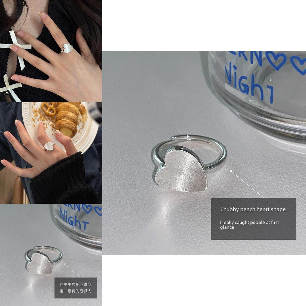 Copper Heart Trendy Shaped Ring For Women With Adjustable Size Comfort For