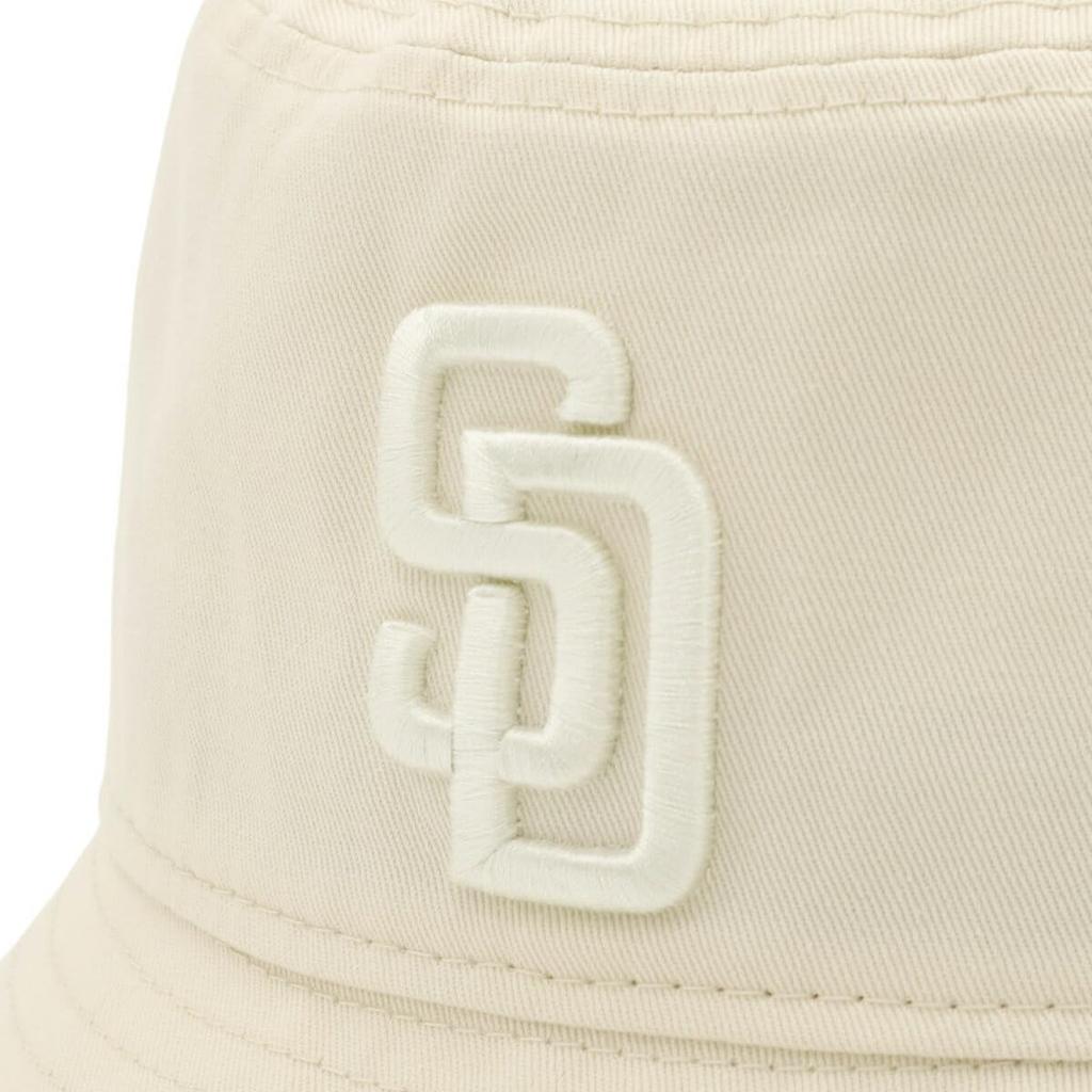 New Era MLB Bucket Tonal Color SD BUCKET01 TONAL SADPAD LCRM Hat, Chrome, L/XL,