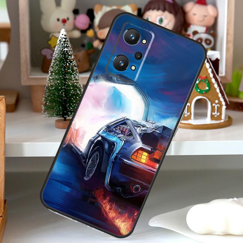 

Машина времени из «Назад в будущее» для OPPO Realme C55 C35 C33 C31 C30 C25 C21Y C11 GT Neo 5 3T 2T Realme 10 9 11 Pro Plus Чехол Realme C15