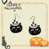 New acrylic pumpkin cat series accessories are funny, cute and dark
