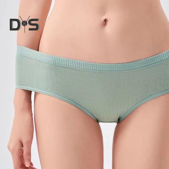 1/5 stk Engangsunderbukser for kvinner Antiseptisk myk pustende høy elastisk midje sømløs postpartum forretningsreise reise menstruasjonsperiode