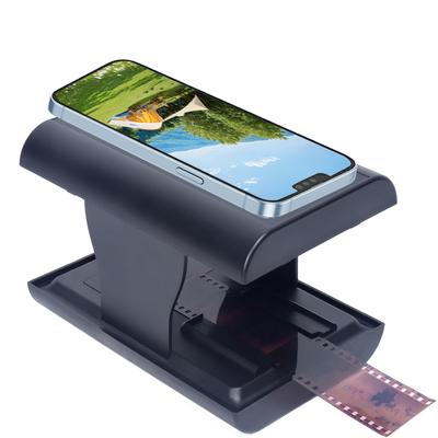 Slides and Negatives Film Scanner with LED Backlight Digital Photo Converter Support Editing & Sharing for Old Film To JPEG