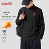 Baleno Men's Thermal Mock Neck Long Sleeve T-Shirt