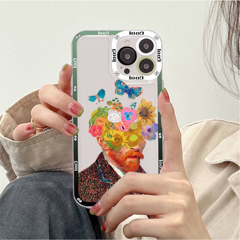 Van Gogh Oil Painting Phone Case for iPhone 11 12 13 Mini Pro Max 14 Pro Max Case shell