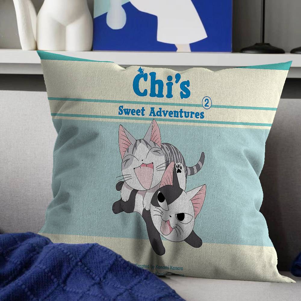 

Cat Chis Sweet Home Pillow Anime Pillow Sofa Bed Head Pillow Cover Cushion Cover 45x45 Cm Fashion 12x12Inch
