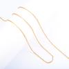 Classic Stainless Steel Link Cable O Chain Necklace for Women Men Choker on the Neck Collarbone Jewelry Accessories DIY Gift