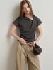 MOAT Washed Cotton Belted Pants (Sand Beige)