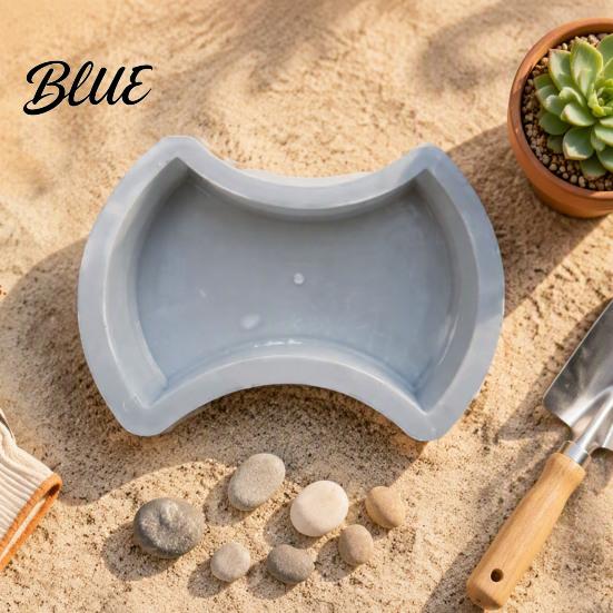 Stampo per Piastrelle Decorative da Esterno Stampo per Pietre da Giardino Riutilizzabile Stampo per Pavimentazione in Calcestruzzo per Sentieri Fai-da-te Stampo per Pavimentazione in Cemento per Sentieri nel Cortile