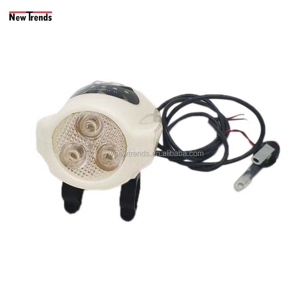 Universal Led 24V 36V 48V Electric Bicycle Bike Headlight LED Light