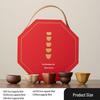 Palace Museum Zisha Gongfu Tea Cup Gift Set - Perfect for Birthdays, Housewarmings, Weddings, and Business Souvenirs