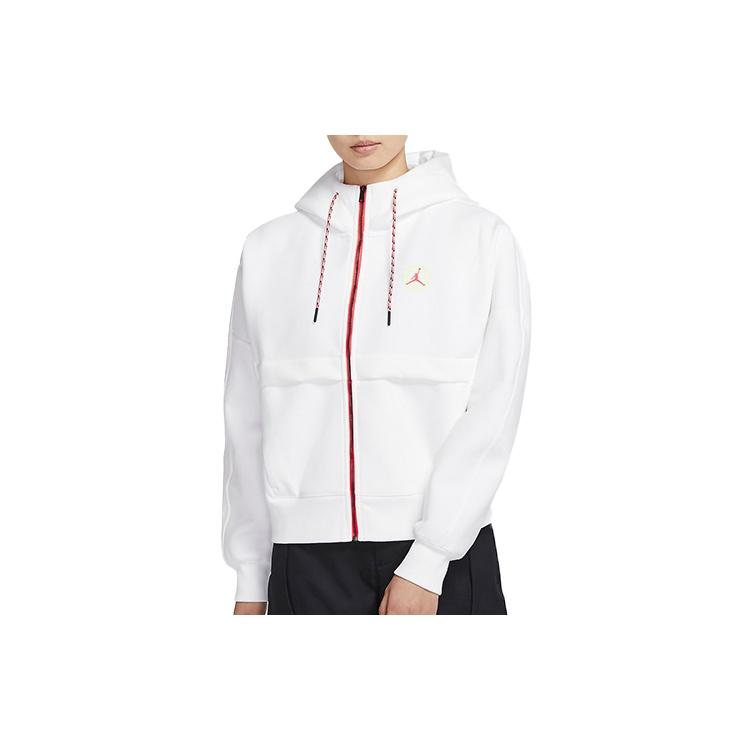 (WMNS) Air Jordan Utility Hooded Jacket  White  Women s CW6503-100 XL