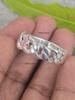 Miami Cuban Link Ring Wide Cigar Band Ring, 925 Sterling Silver Ring Chunky Fidget Meditation Ring, Anxiety Knuckle Rings, Gift For Her