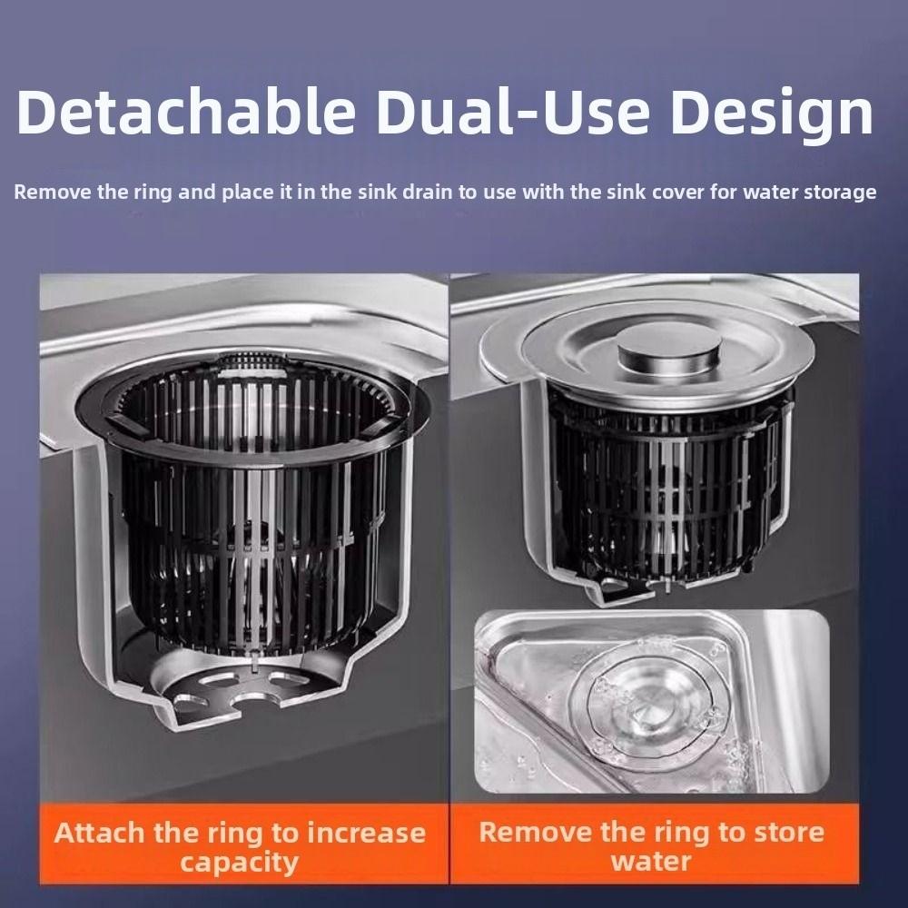 Nowy wysuwany sitko do odpływu zlewozmywakowego ABS zapobiegające zatykaniu korek do zlewozmywaka kuchennego koszyk na resztki jedzenia akcesoria do odpływu