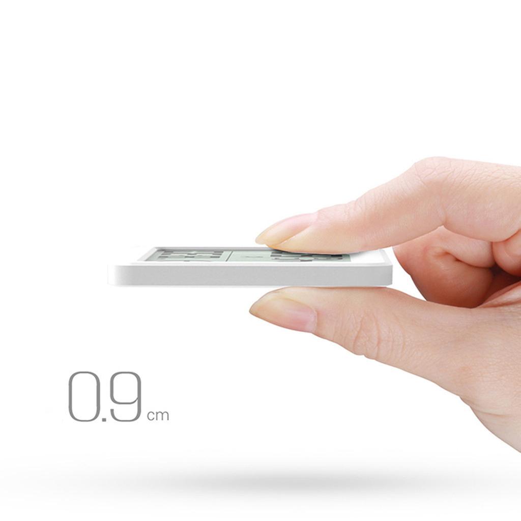 Digital LCD Hygrometer Feuchtigkeitsmesser Zimmer Innen Temperatur Uhr