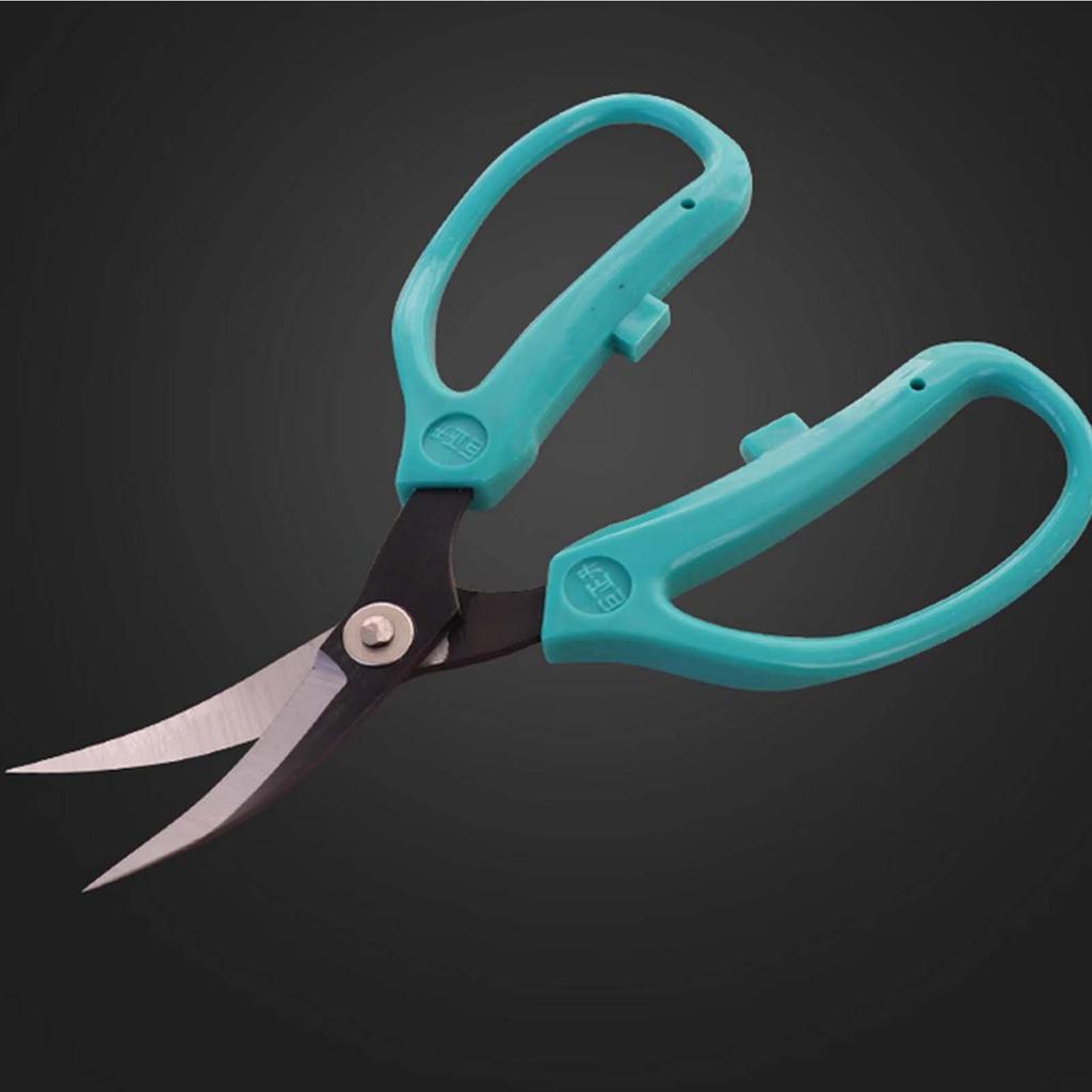 Industrial Trimming Scissors, Stainless Steel Rubber Elbow Scissors, , Cloth Leather Bags Cutting Shears